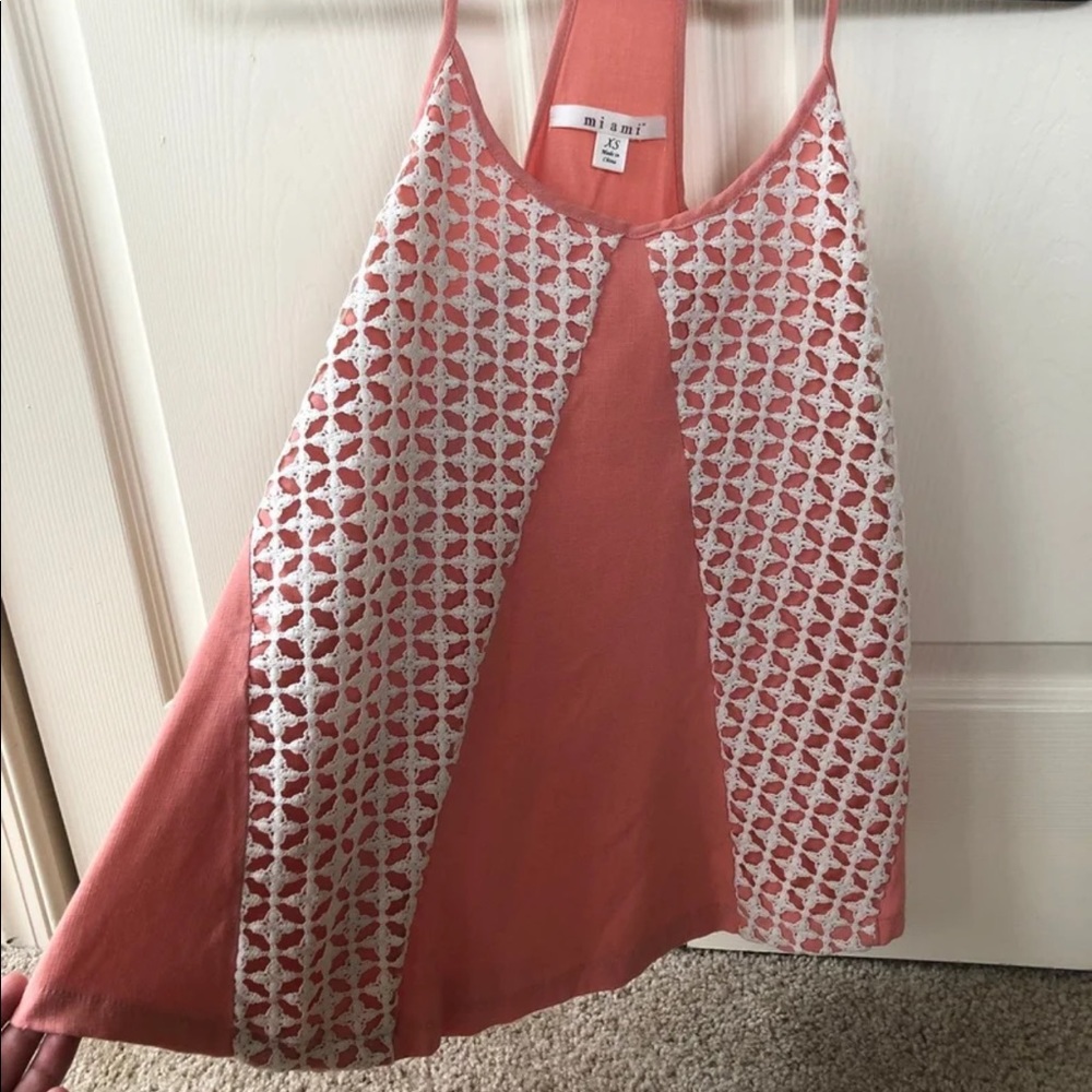 Coral Tank Top, Size XS